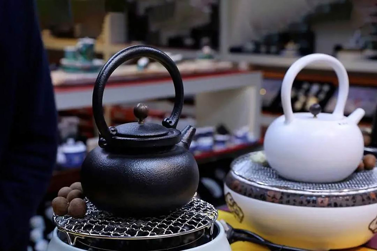 金龟围炉煮茶